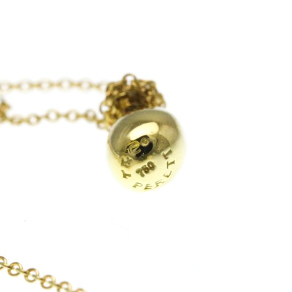 TIFFANY 18k Gold Teardrop Necklace - Picture 6 of 11